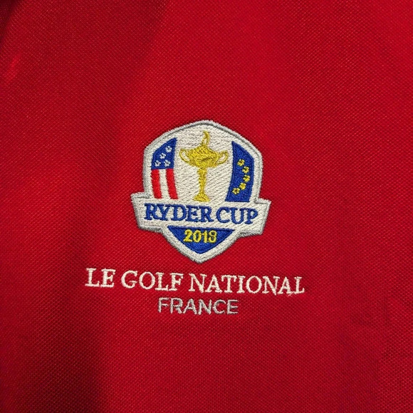 Ralph Lauren Ryder Cup 2018 LE Gold National France , red size M - Picture 2 of 8